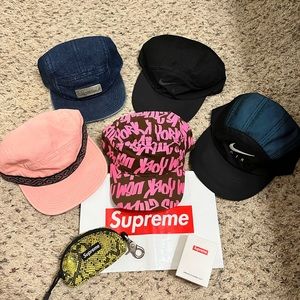 Supreme New York camp hat accessories lot Nike